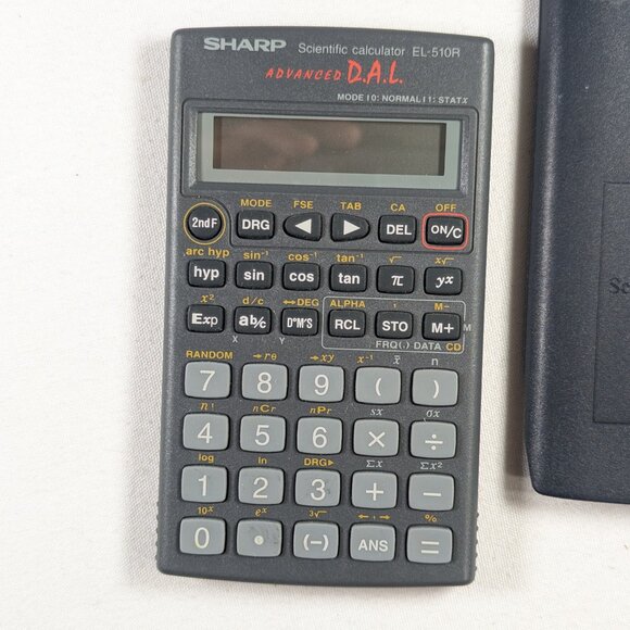 SHARP D.A.L scientific calculator model EL-510R - Picture 3 of 8